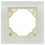 EFAPEL CRYSTAL MARCO 1-elemento Virdio/Perla 90910 TCP