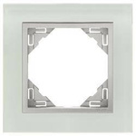 EFAPEL CRYSTAL MARCO 1-elemento Virdio/Aluminio 90910 TCA