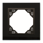 EFAPEL CRYSTAL MARCO 1-elemento Negro/Negro 90910 TEP