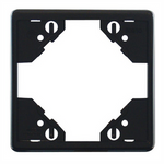 50910 TPM - EFAPEL APOLO 5000 - Marco Simple MATE / Negro mate