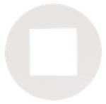 EFAPEL QUADRO45 RAMKA 1-KROTNA BIAŁY 45911 KBR