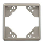 50910 TPR - EFAPEL - APOLO 5000 - Marco Simple METALIZADA / Plata