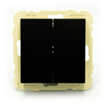 90061 KWPM - EFAPEL - Doble Interruptor - Mecanismo - tienda - ES - ESPAÑA - negro