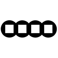 EFAPEL QUADRO45 RAMKA 4-KROTNA CZARNY 45941 KBR