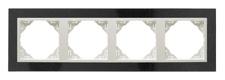 EFAPEL MARCO DE GRANITO 4-elemento Granito/Hielo 90940 TGG