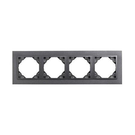 Efapel animato ramka 4-krotna grafit 90940 kss