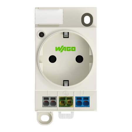 Wago gniazdo instalacyjne do szaf sterowniczych na szynę DIN 709-581 1szt