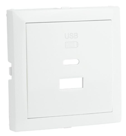 Efapel Logus90 element centralny do gniazda podw.usb czarny 90674 TPM