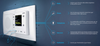 Wideodomofon intercom LARA-IC/GE lodowy, design LOGUS90, EFAPEL, ELKOEP, iNELS, TGE, GE, AQUARELLA