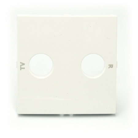 Efapel Base element centralny do gniazda antenowego biały 90776 TBR