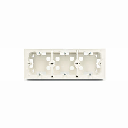 Efapel puszka natynkowa potrójna biała 10995 ABR