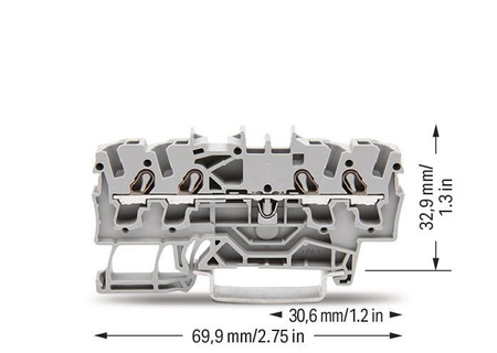 221-412 100 pcs WAGO COMPACT Splicing Connector