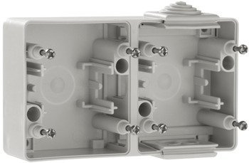 Efapel korpus do gniazd/łączników n/t IP65 biały 48994 ABR