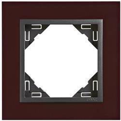 Efapel animato ramka 1-k.fioletowy grafit 90910 tbs