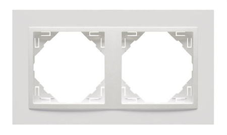 Efapel animato ramka 2-krotna biały 90920 KBB