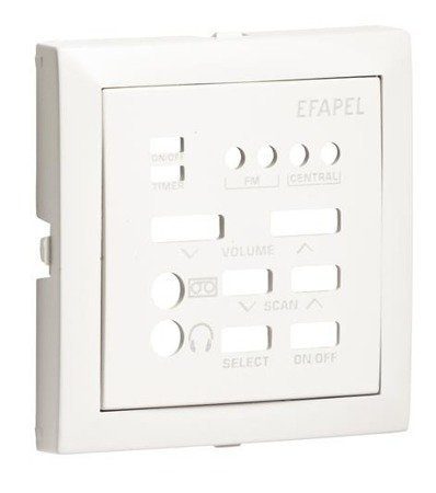 Efapel Base element centralny do sterownika dźwięku kość słoniowa 90707 tmf