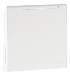 Efapel Logus90 element centralny do gniazda schuko ip44 kość słoniowa 90634 tmf