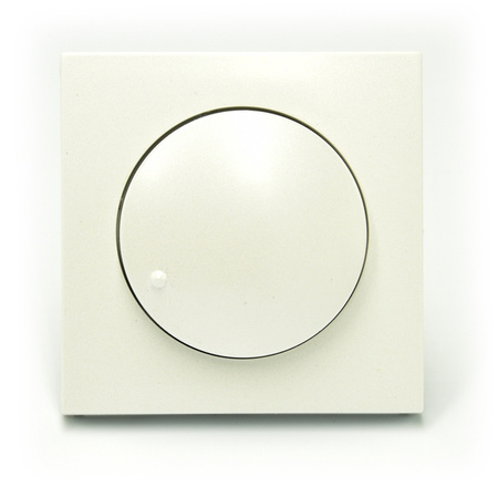 Efapel Aquarella pokrętło z elementem centralnym do ściemniacza lodowy 90721 TGE