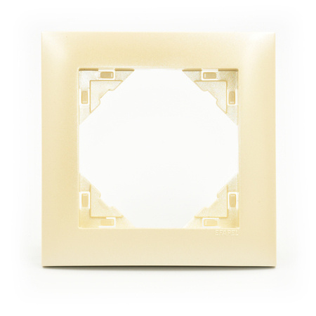 EFAPEL AQUARELLA Marco metalizado 1-elemento Perla 90910 TPE