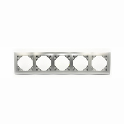 EFAPEL AQUARELLA RAMKA 5-KROTNA ALUMINIUM 90950 AL