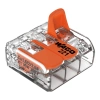 Wago złączka uniwersalna Compact do przewodów jednodrutowych wielodrutowych 3x 0,5 - 6 mm2 221-613 30 szt