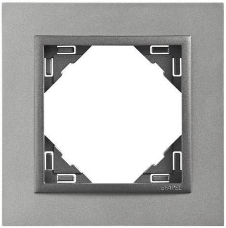 Efapel animato ramka 1k aluminium grafit 90910 kas