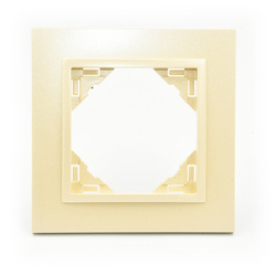 EFAPEL ANIMATO MARCO 1-elemento perla/perla 90910 TPP