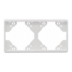 50910 TBM - EFAPEL APOLO 5000 - Marco Simple MATE / Blanco Mate