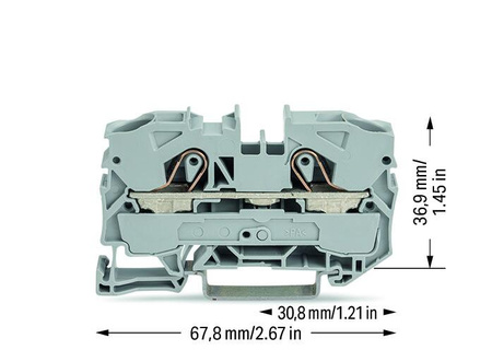 221-412 WAGO Borna de conexión COMPACT 100 piezas