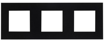 EFAPEL QUADRO45 RAMKA 3-KROTNA CZARNY 45930 KPM
