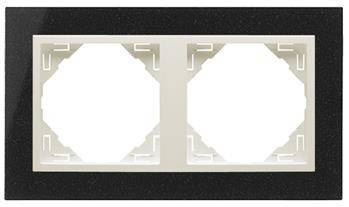 EFAPEL MARCO DE GRANITO 2-elemento Granito/Hielo 90920 TGG