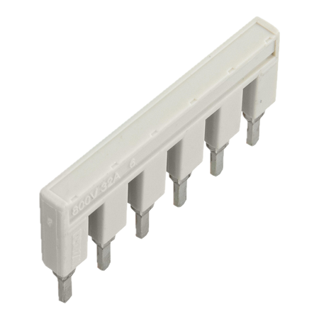 Wago mostek 6 - torowym z izolacją jasnoszary 2001-406 1szt