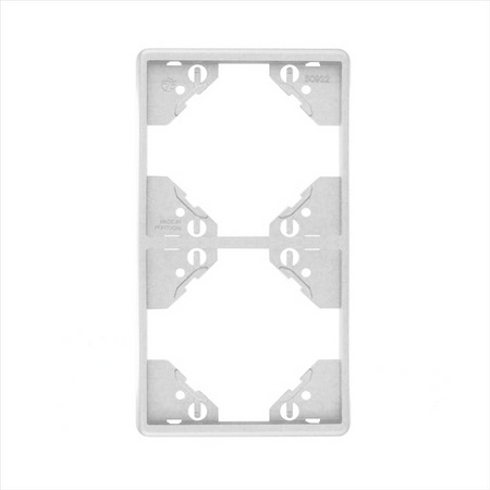 50910 TBM - EFAPEL APOLO 5000 - Marco Simple MATE / Blanco Mate
