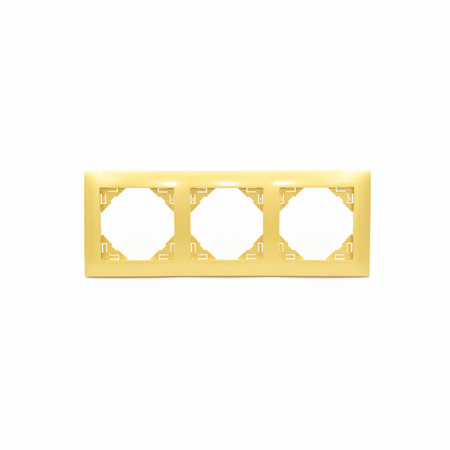 Efapel Aquarella rakma 3-krotna złoty 90930 tdu