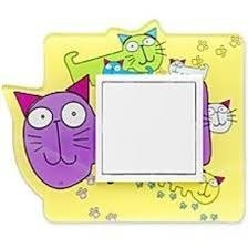 Efapel kids ramka 1-krotna żółte koty 90910 zk