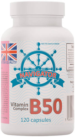 NAVIGATOR Witamina B50 120 kapsułek