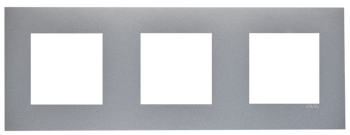 EFAPEL QUADRO45 RAMKA 3-KROTNA ALUMINIUM 45930 KBR