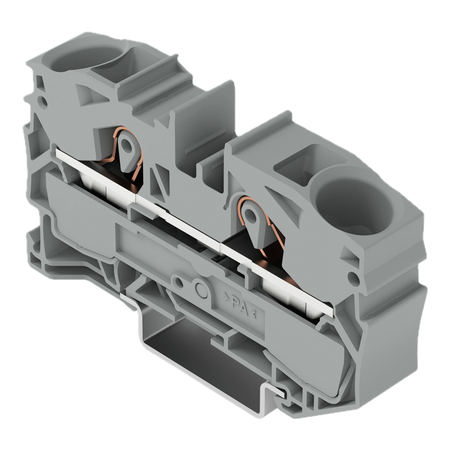 Wago złączka przelotowa 2 - przewodowa na szynę DIN 16mm2  2016-1201 1szt