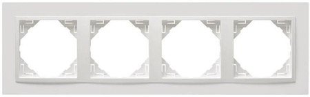 Efapel animato ramka 4-krotna biały 90940 KBB
