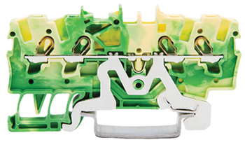 Wago złączka PE 4-przewodowa przewodowa na szynę DIN 1,5mm2  2001-1407 1szt