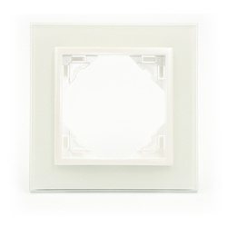 EFAPEL CRYSTAL MARCO 1-elemento Virdio/Hielo 90910 TCG