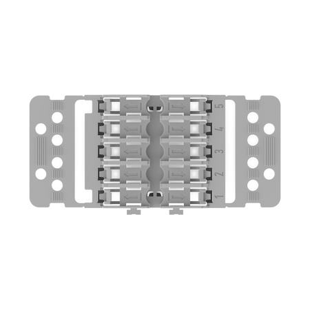 Wago adapter z odciążeniem przewodów 5- torowy 221-2515 1 szt