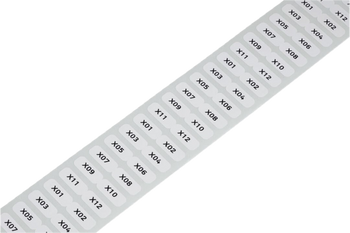 Wago etykieta 6*15 żółty 210-805/000-002 1szt