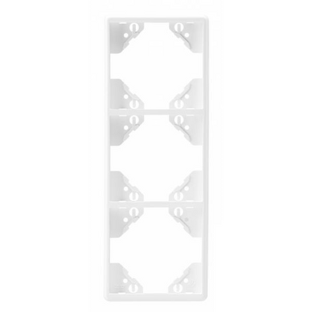 50910 TBM - EFAPEL APOLO 5000 - Marco Simple MATE / Blanco Mate