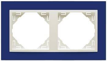 Efapel animato ramka 2-krotna niebieski lodowy 90920 tzg