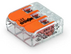 Wago złączka uniwersalna Compact do przewodów jednodrutowych wielodrutowych 3x 0,14-4 mm2 221-413 10 szt