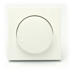 Efapel Base pokrętło z elementem centralnym do ściemniacza biały 90721 TBR