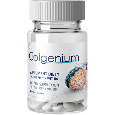Colway Colgenium pamięć i koncentracja COLOCO PRP suplement diety 30 pastylek 
