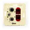 Efapel Logus90 gniazdo multimedialne rtv/sat 2*RJ45 kat. 6 końcowe 21546