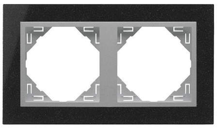 EFAPEL MARCO DE GRANITO 2-elemento Granito/Aluminio 90920 TGA